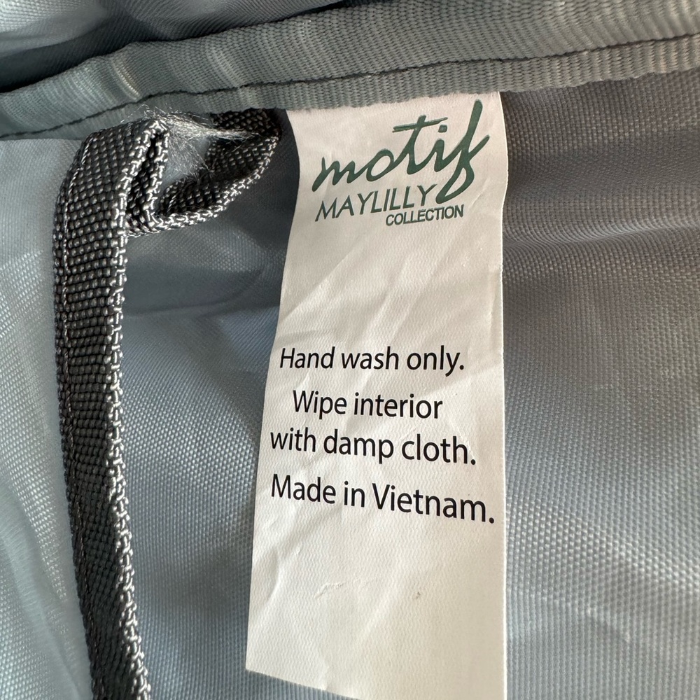 Motif Maylilly Gray Brown Travel Baby Bag - Picture 11 of 15